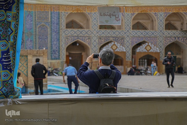 گردشگری نوروزی در مسجد جامع اصفهان