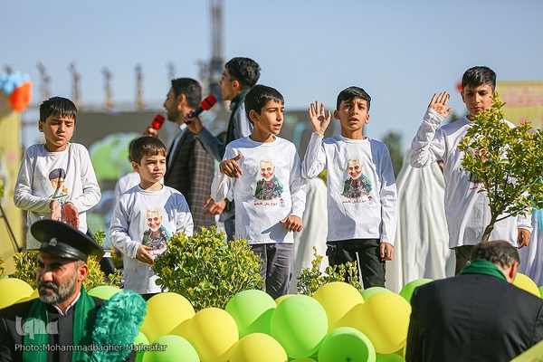 جشن روزه‌اولی‌ها در حرم حضرت زینب خواهر امام رضا (ع)