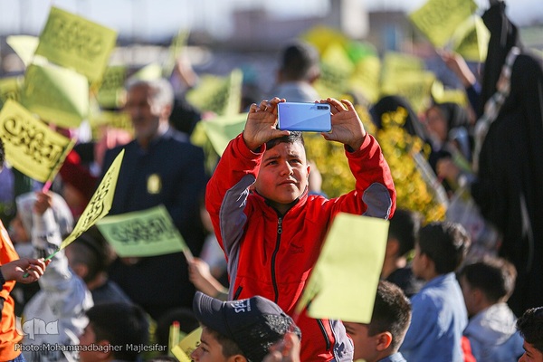 جشن روزه‌اولی‌ها در حرم حضرت زینب خواهر امام رضا (ع)
