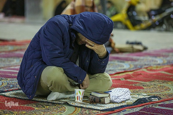 مراسم شب ۱۹ رمضان در مسجد جامع اصفهان