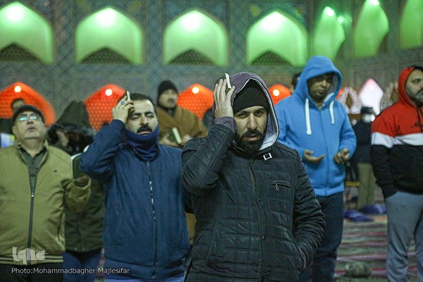 مراسم شب ۱۹ رمضان در مسجد جامع اصفهان