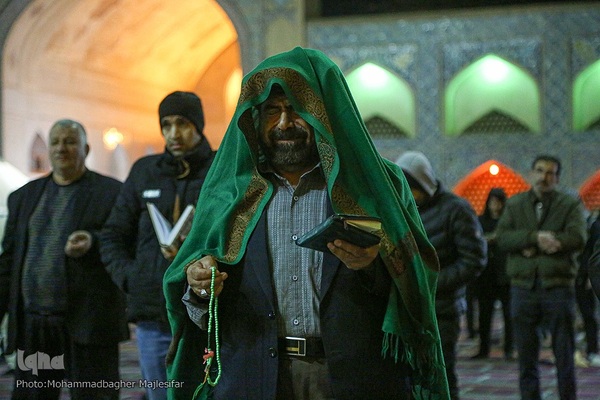 مراسم شب ۱۹ رمضان در مسجد جامع اصفهان