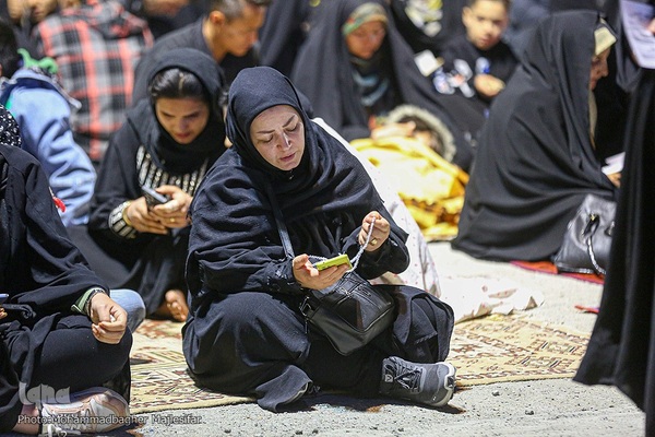 مراسم شب ۲۱ رمضان المبارک در حرم حضرت زینب خواهر امام رضا (ع)