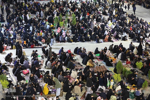 مراسم شب ۲۱ رمضان المبارک در حرم حضرت زینب خواهر امام رضا (ع)