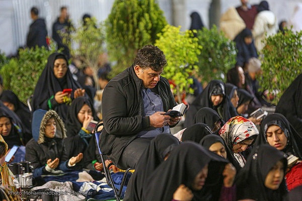 مراسم شب ۲۱ رمضان المبارک در حرم حضرت زینب خواهر امام رضا (ع)