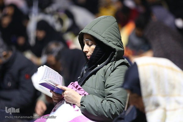 مراسم شب ۲۱ رمضان المبارک در حرم حضرت زینب خواهر امام رضا (ع)