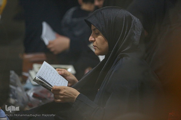 مراسم شب ۲۱ رمضان المبارک در حرم حضرت زینب خواهر امام رضا (ع)