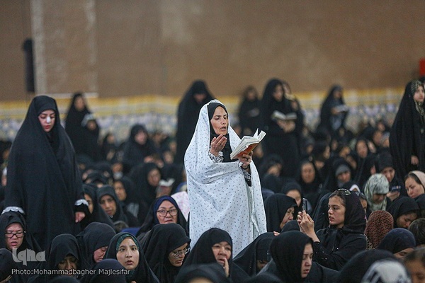 مراسم شب ۲۱ رمضان المبارک در حرم حضرت زینب خواهر امام رضا (ع)