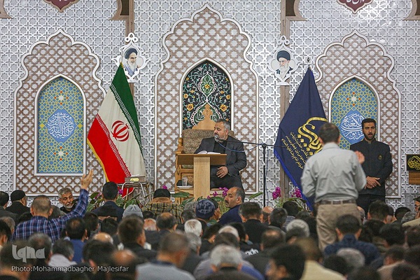 مراسم شب ۲۱ رمضان المبارک در حرم حضرت زینب خواهر امام رضا (ع)