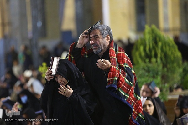 مراسم شب ۲۱ رمضان المبارک در حرم حضرت زینب خواهر امام رضا (ع)