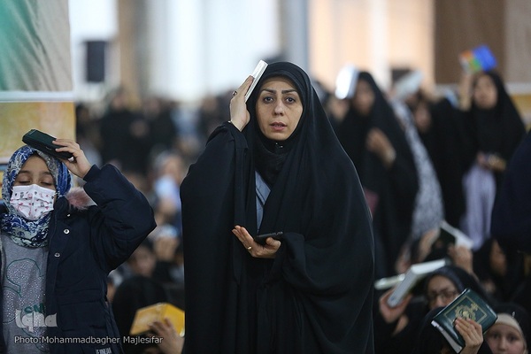 مراسم شب ۲۱ رمضان المبارک در حرم حضرت زینب خواهر امام رضا (ع)