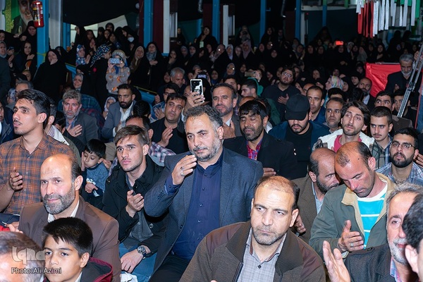 آیین وداع با پیکر سردار شهید محمدرضا زاهدی در گلستان شهدای اصفهان