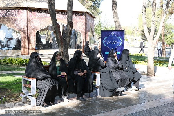 گلستان شهدای اصفهان در انتظار پیکر شهید زاهدی