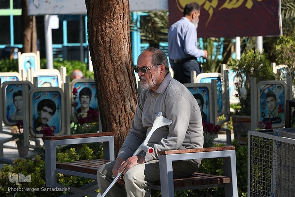 گلستان شهدای اصفهان در انتظار پیکر شهید زاهدی