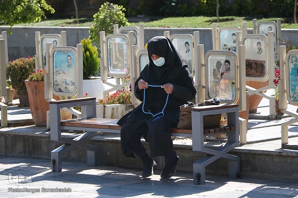 گلستان شهدای اصفهان در انتظار پیکر شهید زاهدی