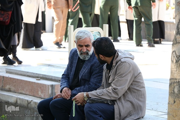 گلستان شهدای اصفهان در انتظار پیکر شهید زاهدی