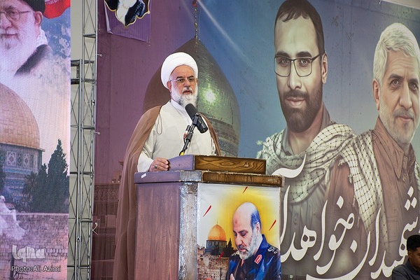 مراسم گرامیداشت شهادت سردار زاهدی در اصفهان