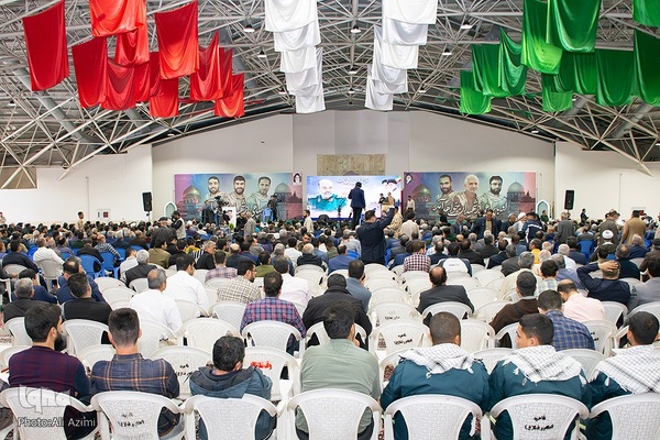 مراسم گرامیداشت شهادت سردار زاهدی در اصفهان