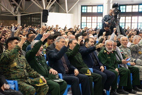 مراسم گرامیداشت شهادت سردار زاهدی در اصفهان