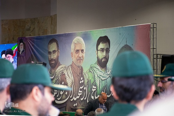 مراسم گرامیداشت شهادت سردار زاهدی در اصفهان