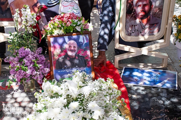 مراسم گرامیداشت شهادت سردار زاهدی در اصفهان