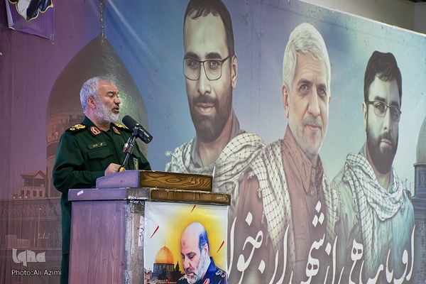 مراسم گرامیداشت شهادت سردار زاهدی در اصفهان