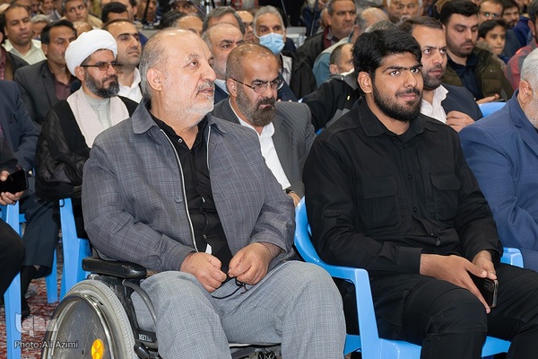 مراسم هفتمین روز شهادت سردار زاهدی در اصفهان