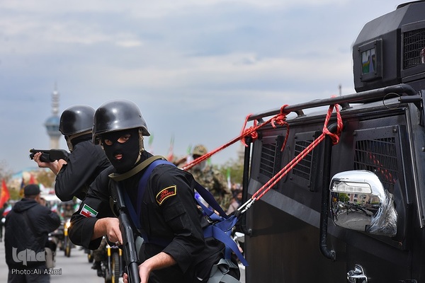 مراسم روز ارتش در اصفهان