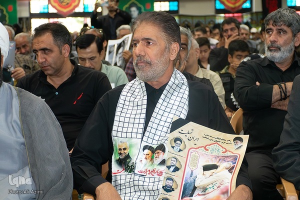 آیین گرامیداشت شهدای خدمت در گلستان شهدای اصفهان