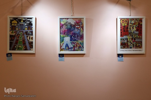 نقاشی‌های پوپک مهمان کودکان و نوجوانان اصفهانی