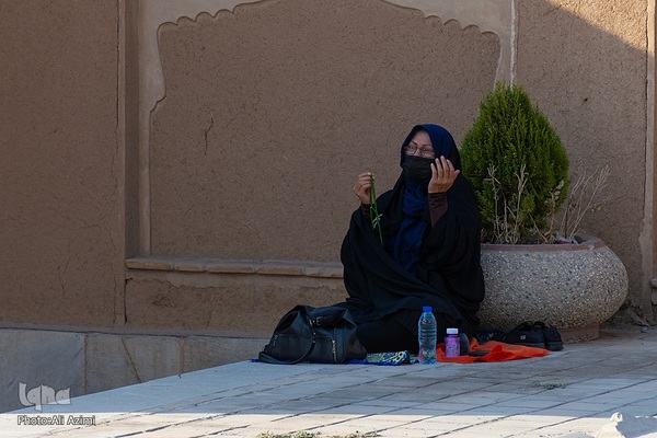 مراسم قرائت دعای عرفه در تخت فولاد