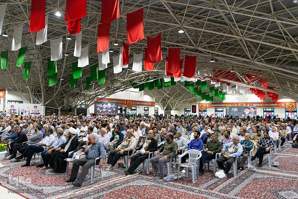 مراسم اربعین شهدای خدمت در اصفهان