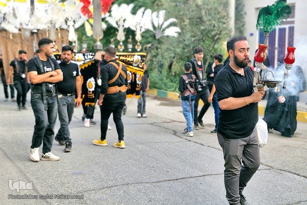 آیین علم‌کشی در روستای جوشقان مرکزی کاشان