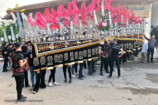 آیین علم‌کشی در روستای جوشقان مرکزی کاشان