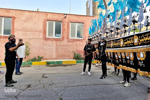 آیین علم‌کشی در روستای جوشقان مرکزی کاشان