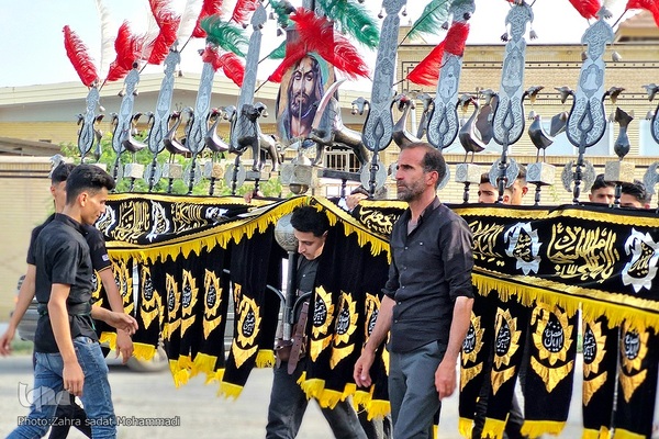 آیین علم‌کشی در روستای جوشقان مرکزی کاشان