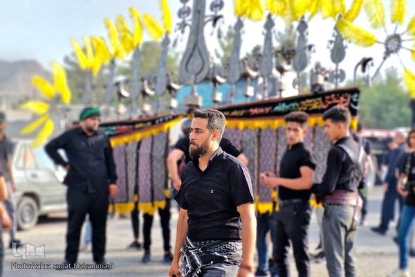 آیین علم‌کشی در روستای جوشقان مرکزی کاشان