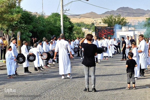 آیین علم‌کشی در روستای جوشقان مرکزی کاشان