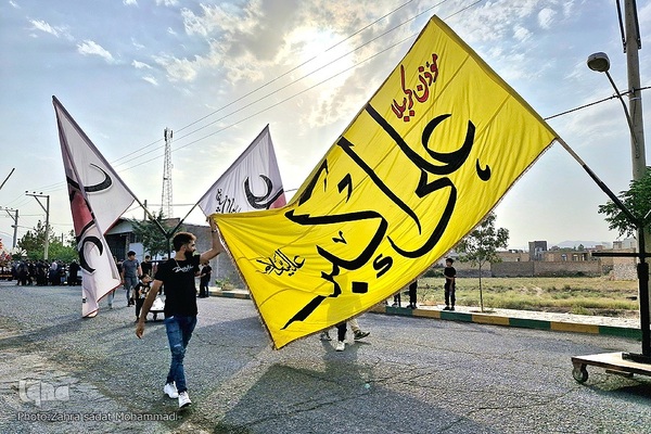 آیین علم‌کشی در روستای جوشقان مرکزی کاشان