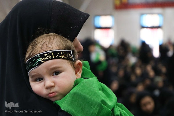 علی‌اصغر‌های اصفهان در آغوش مادران سوگوار