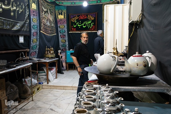 مراسم سوگواری شب تاسوعا در هیئت قرآنی علمدار ظهور اصفهان