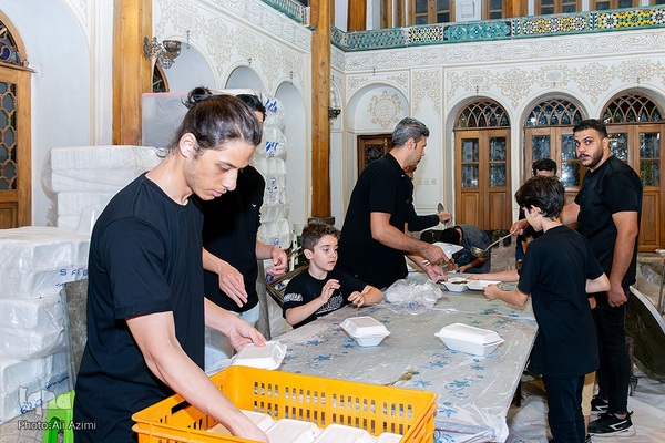 مراسم سوگواری شب تاسوعا در هیئت قرآنی علمدار ظهور اصفهان