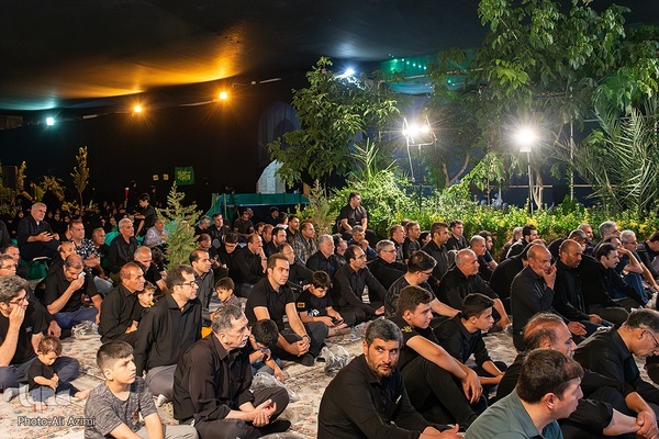 مراسم سوگواری شب تاسوعا در هیئت قرآنی علمدار ظهور اصفهان