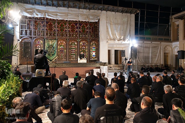 مراسم سوگواری شب تاسوعا در هیئت قرآنی علمدار ظهور اصفهان