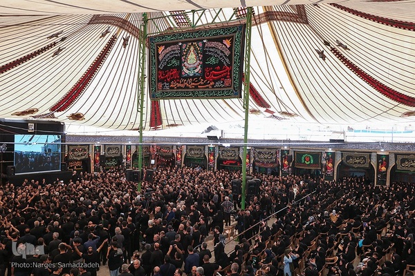 سوگواری تاسوعای حسینی در هارونیه اصفهان