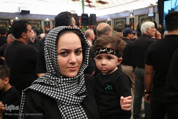 سوگواری تاسوعای حسینی در هارونیه اصفهان