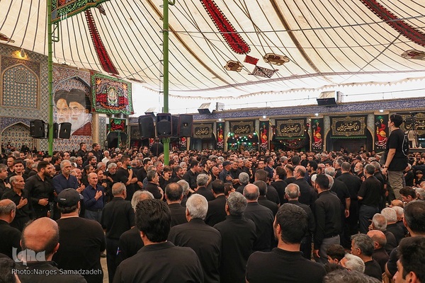 سوگواری تاسوعای حسینی در هارونیه اصفهان