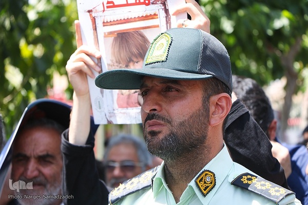 راهپیمایی نمازگزاران اصفهانی برای حمایت از مردم غزه