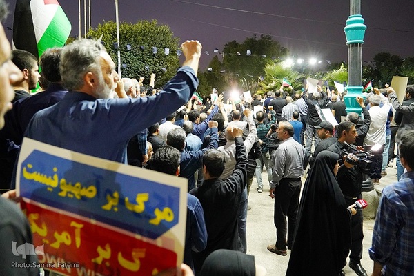 تجمع مردم اصفهان در محکومیت ترور اسماعیل هنیه
