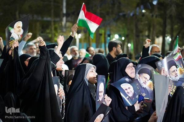 تجمع مردم اصفهان در محکومیت ترور اسماعیل هنیه